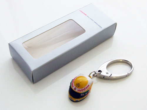 Lewis hamilton helmet keyring