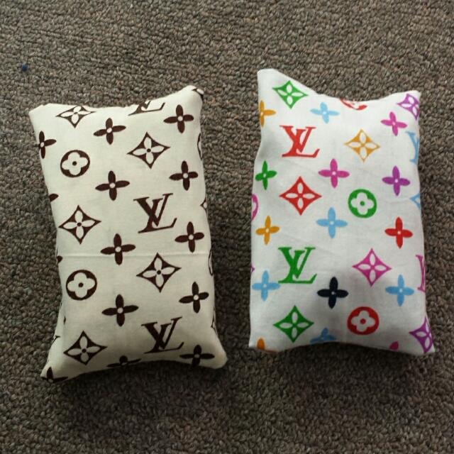 Louis Vuitton Pocket Tissue Holders X2, Women's Fashion on Carousell
