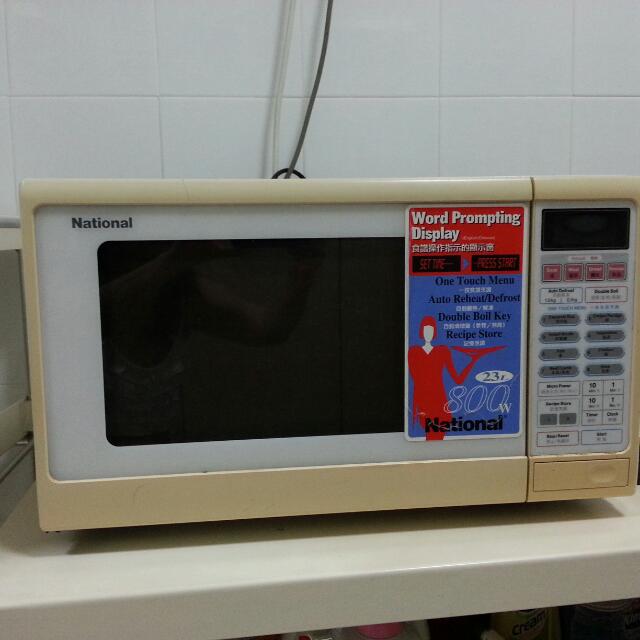 National Microwave Oven, TV & Home Appliances, Kitchen Appliances