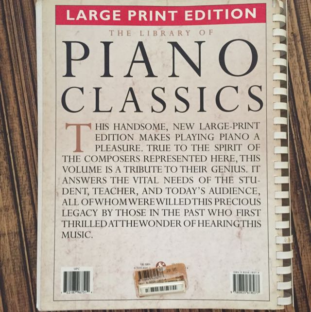 The Library Of Piano Classics Books Stationery On Carousell