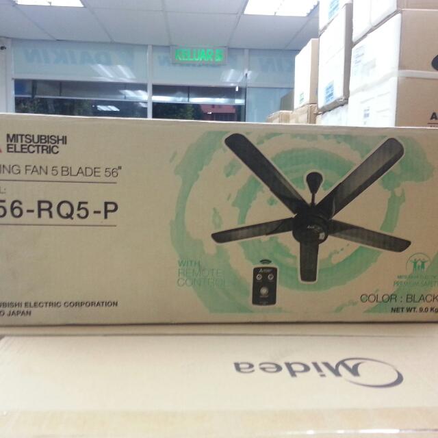 Mitsubishi Ceiling Fan 5 Blade Property On Carousell