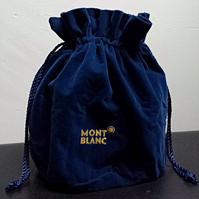 Blue velvet pouch clearance