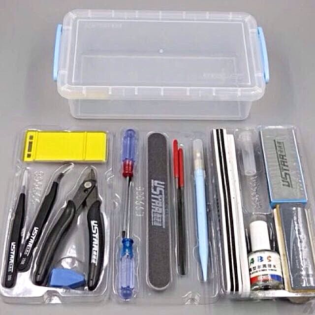 [Restocked] Gundam Model Hobby Tool Kit 19 In 1, Furniture & Home