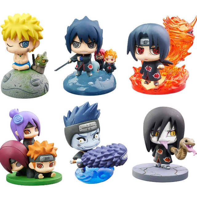 Naruto mini figures sale