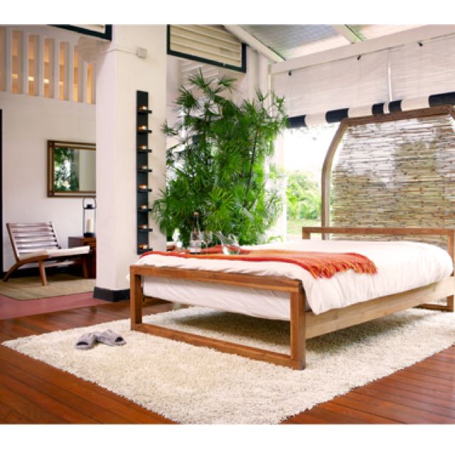 Scanteak E6503 Vinkel 5ft Bed Frame 2050mm X 1600mm X 700mm Furniture On Carousell