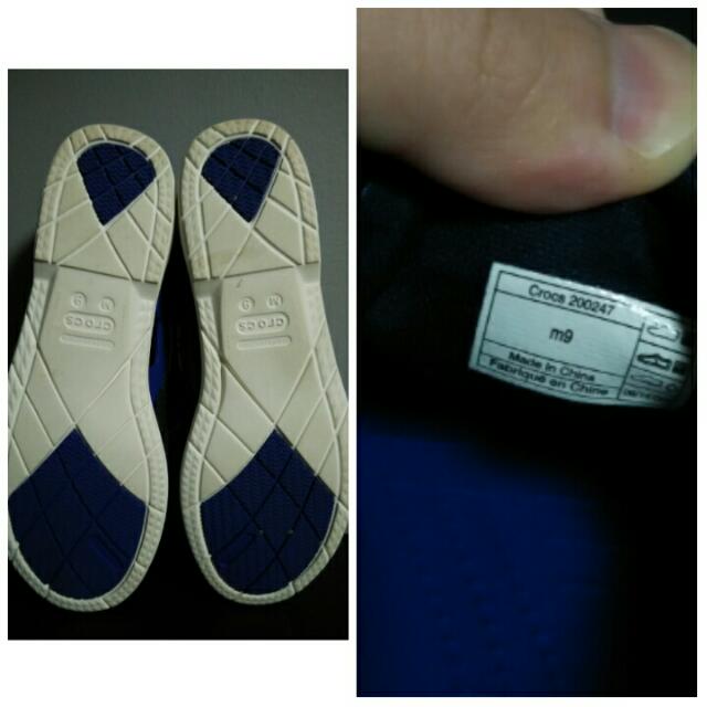Worn Crocs Beach Line Lace Up Boat Shoe. Men s Fashion Footwear Dress Shoes on Carousell