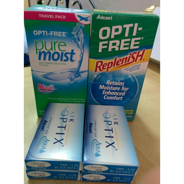 Air Optix contact lenses, Everything Else on Carousell