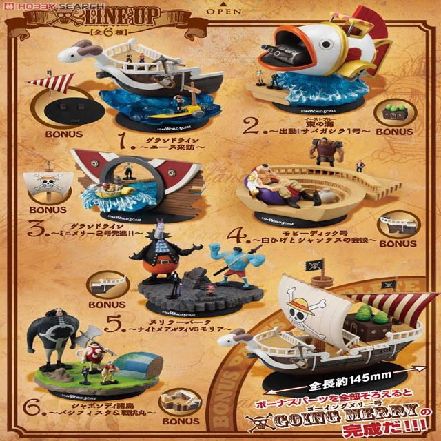 Bandai One Piece 1 144 World Scale Figures Hobbies Toys Toys Games On Carousell