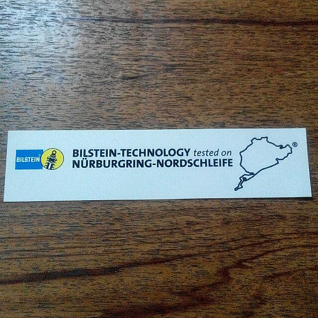 Bilstein Nurburgring Car Decals Design Craft On Carousell