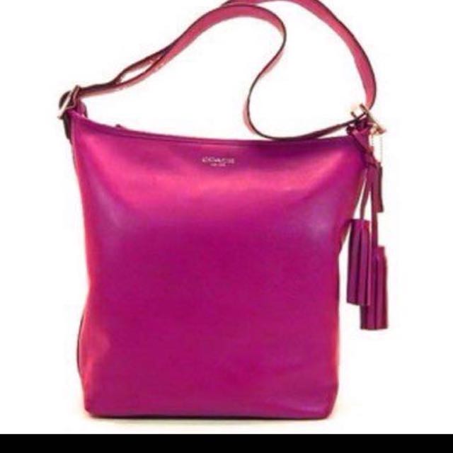 coach legacy bucket bag