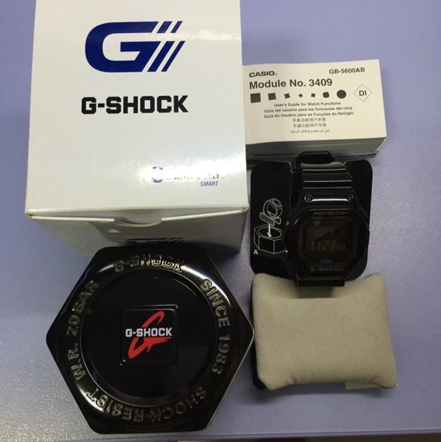 Casio G shock GB 5600AB Bluetooth Watch