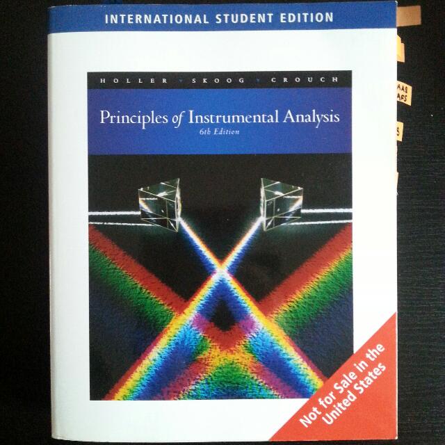 Chemistry Instrumental Analysis Textbook (Used in NUS), Hobbies & Toys