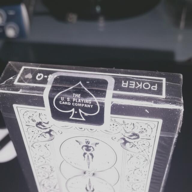 (Limited Edition Unopened) Bicycle BLACK DECK TIGERS Playing Cards