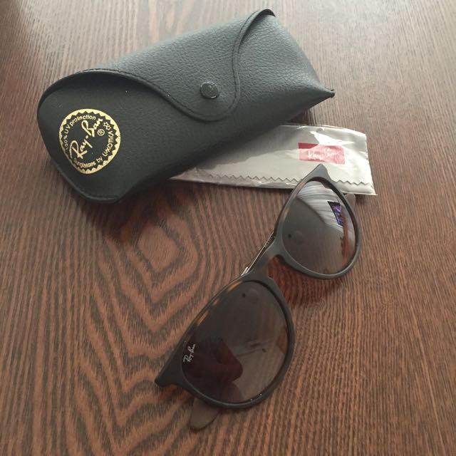 ray ban erika tortoise sunglasses