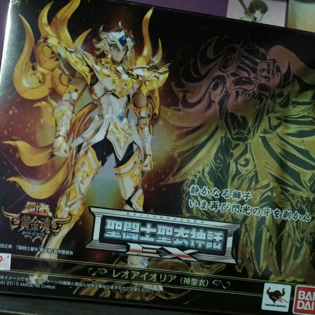 Saint Seiya Myth Cloth Ex Leo Aiolia Toys Games Bricks