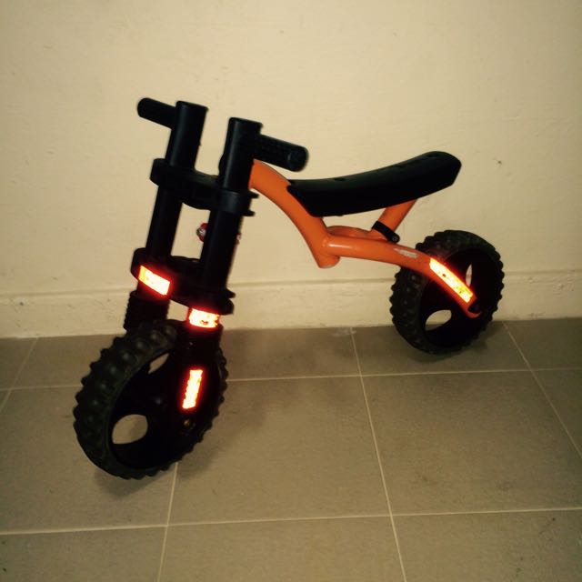 Y Bike Balancing Bike Extreme Orange Babies Kids Infant Playtime on Carousell