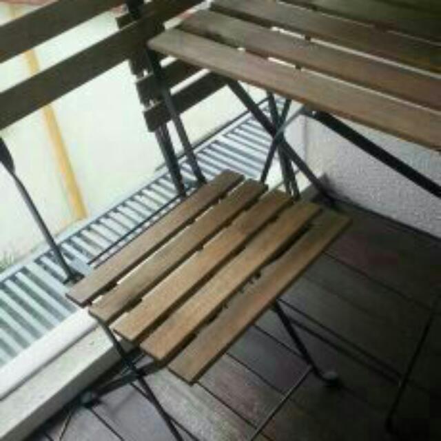 Bistro Table 2 Chairs Ikea Furniture On Carousell