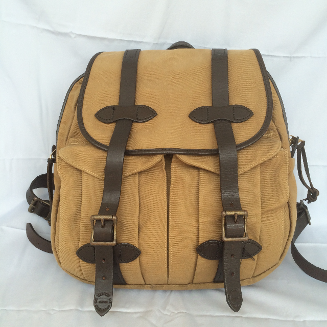 FILSON RUCKSACK STYLE 70262 TAN EXCELLENT CONDITION Men s Fashion Bags Sling Bags on Carousell