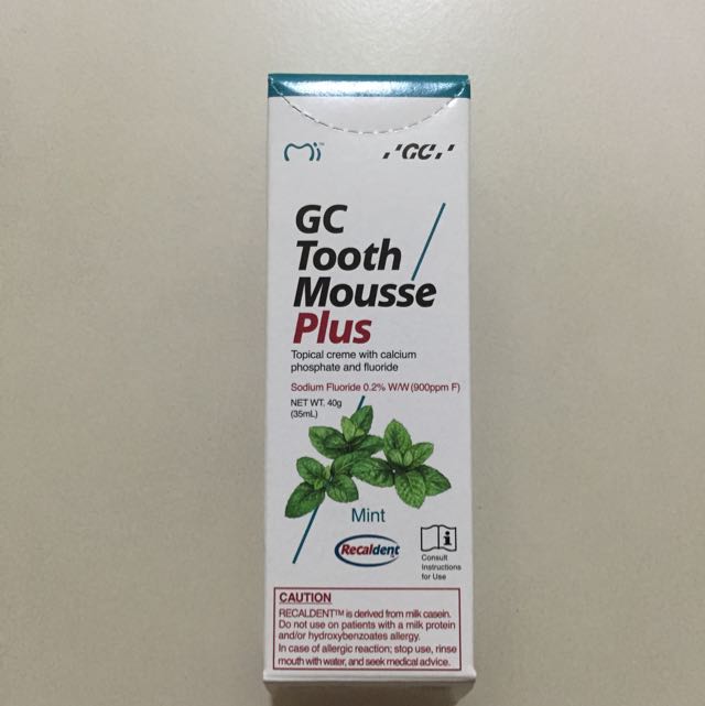 GC Tooth Mousse PLUS (enhanced Version With Fluoride), Everything Else