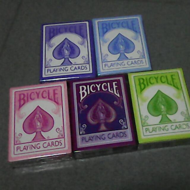 bicycle fashion playing cards