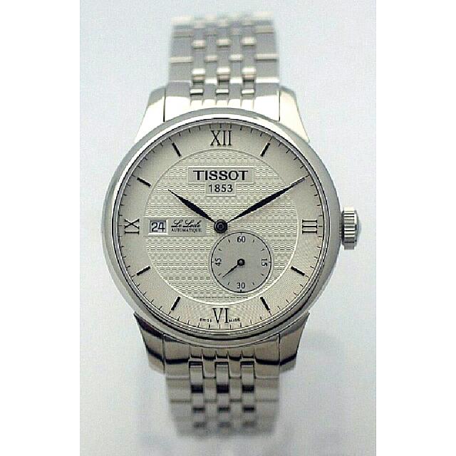 New Tissot Le Locle Petite Seconde Automatic W R Men S Watch T006 428 11 038 00 Men S Fashion Watches On Carousell