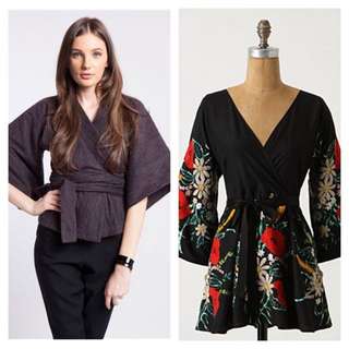 Looking For Something Similiar Kimono Inspired Blouse