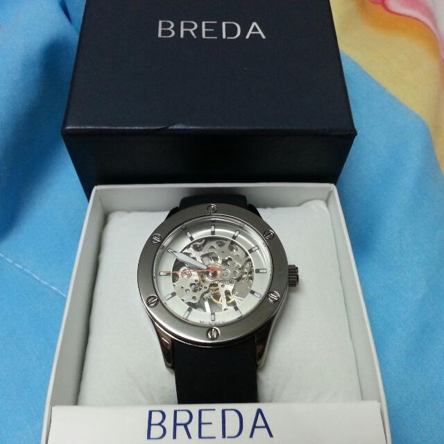 BREDA 1450 Mechanical Hand Winding Watch, Men's Fashion, Watches