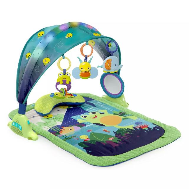 Bright Starts Light Up Musical Lagoon Activity Playmat Gym