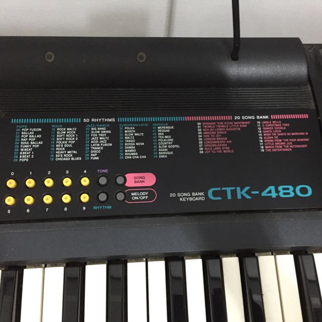 Ctk 480 clearance