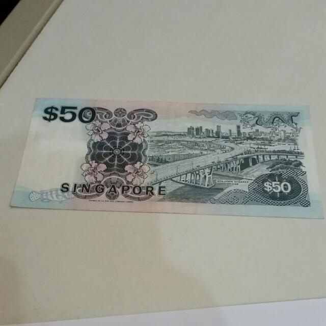 Error $50 Note (Category: Currency) located in Singapore. Submitted by acac1010 (Listing ID 26450273, Image 3). Description: 0ne and Only! Last number error. Condition 9.9/10 near UNC Will consider any offer. No hurry to sell. Thank you. Rolex Panerai Omega AP Luxury Watch Watches Breitling Hublot Tag Heuer Ball Ferrari Porsche Lamborgini Bentley BMW Mercedes Design Hermes Prada Mui Mui Louis Vuittton Chanel Singapore Collector Antique.