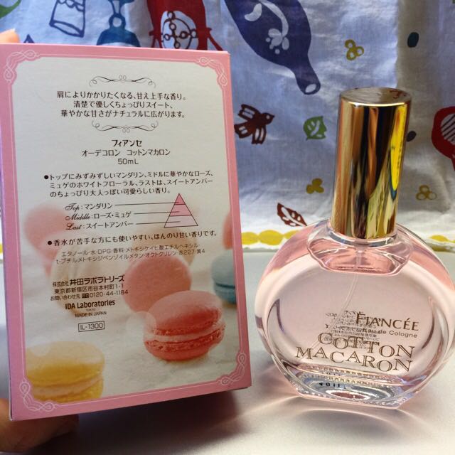 含運費 Fiancee Cotton Macaron 少女香水50ml 她的時尚在旋轉拍賣