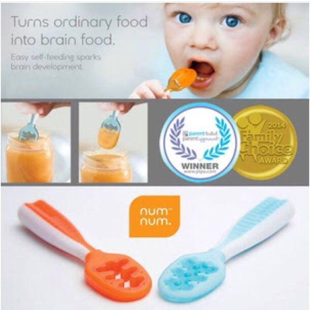 infant self feeding spoon