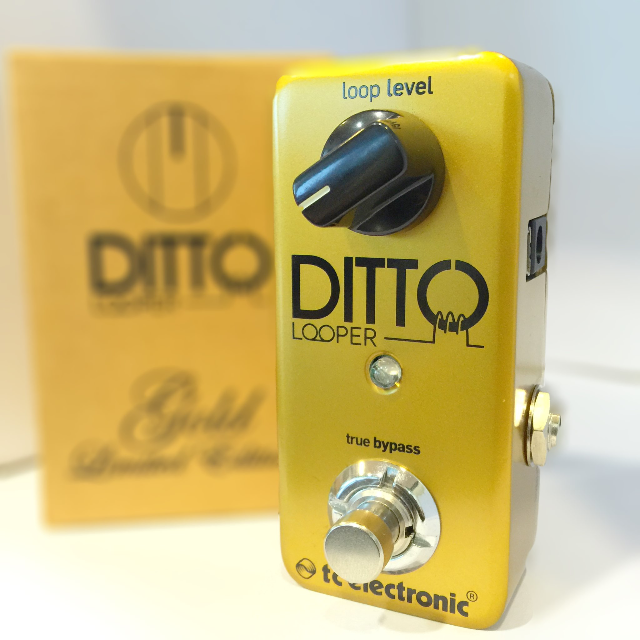 RESERVED. TC Electronic Ditto Looper Gold (Limited Edition