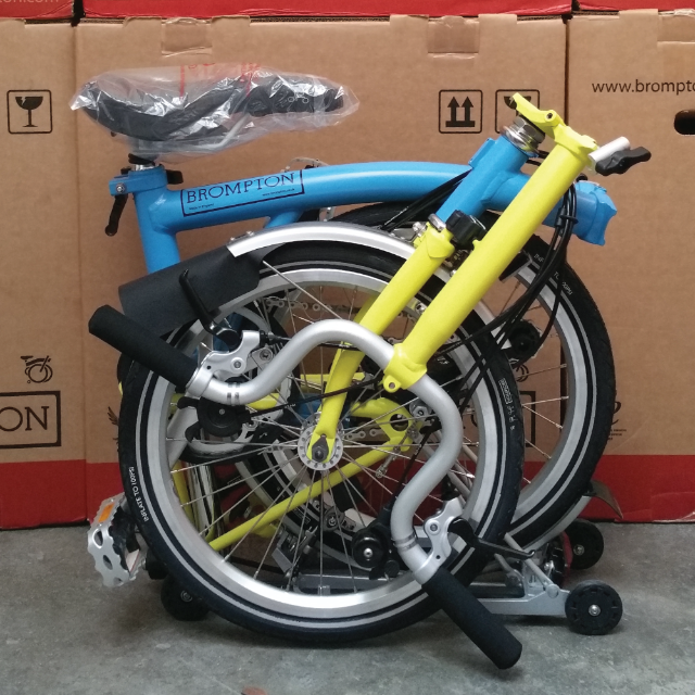 brompton arctic blue