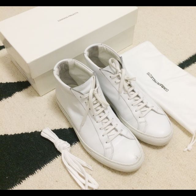 Common Projects Original Achilles Mid White Size 40 Men s Fashion