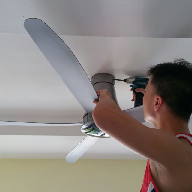 Kdk Ceiling Fan With Install K15z9 V60wk Furniture On Carousell