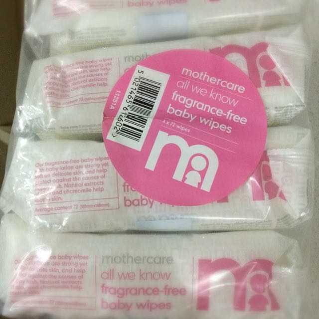 mothercare baby wipes