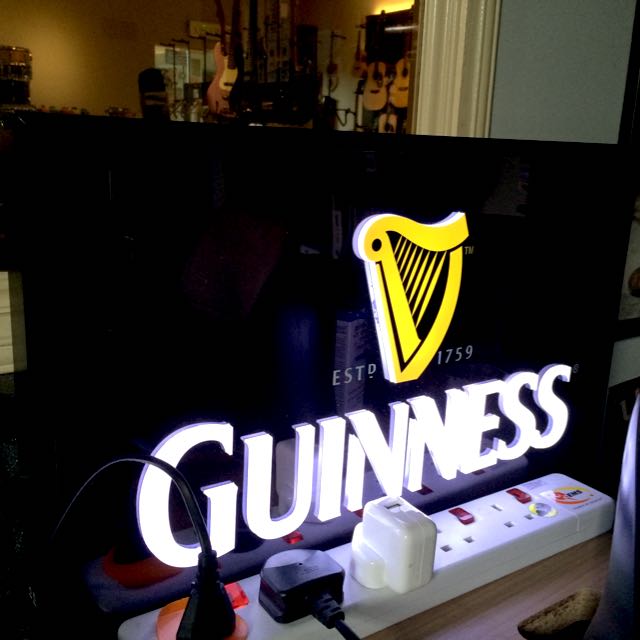 Original Guinness Sign Board, Everything Else on Carousell