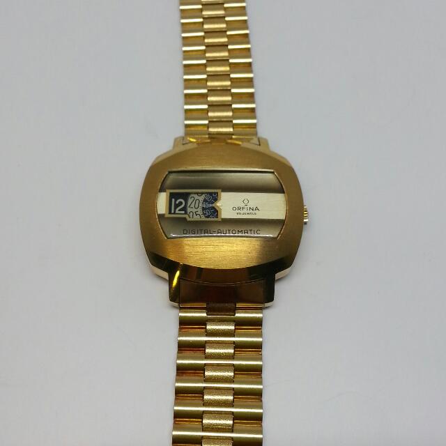 vintage orfina watch