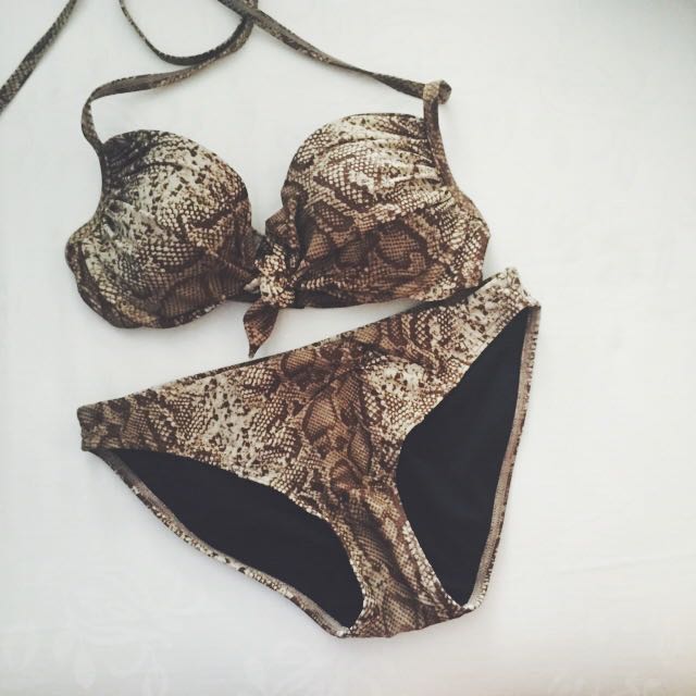 target snakeskin bikini