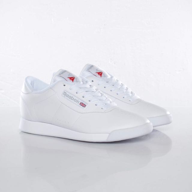 White Reebok Always Classic Princess Wide Aerobics Shoes Women s