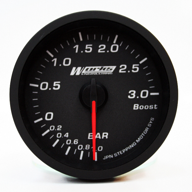 Works Engineering 60mm Pro II Gauge 3 bar Boost, Auto Accessories on