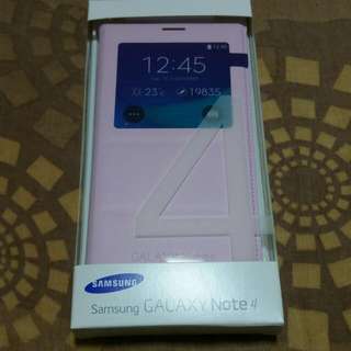 BN Note 4 Pink Flip Casing