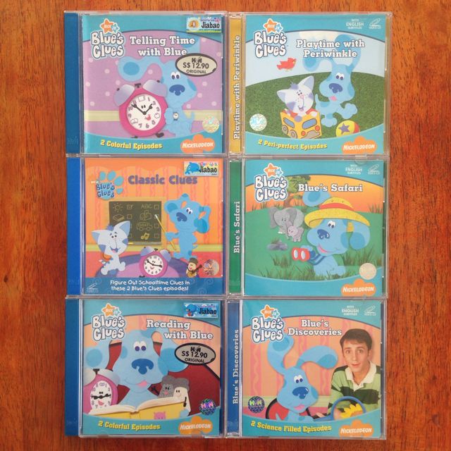 Assorted Blue's Clues VCDs, Hobbies & Toys, Books & Magazines, Children ...