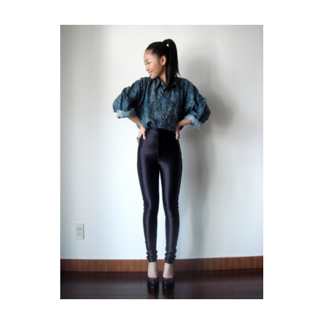 BRAND NEW American Apparel Disco Pants Black XS Women s Fashion