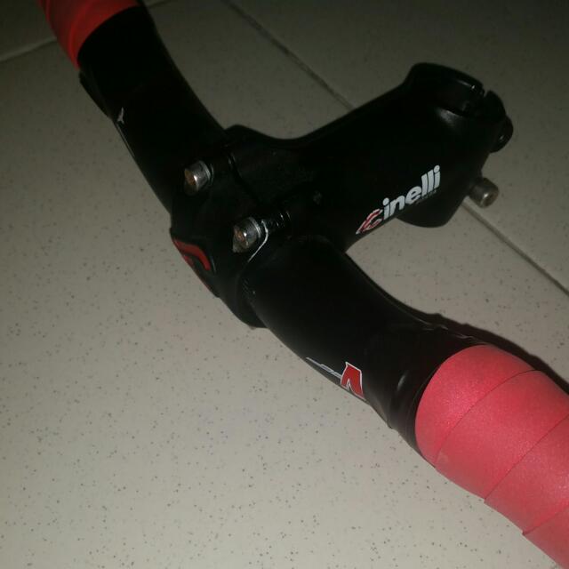Cinelli pista stem and MJ riser, Sports Equipment, Bicycles & Parts ...