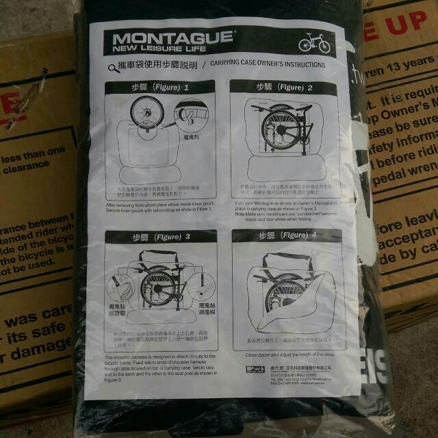 Montague Paratrooper Folding Bike Bag, Sports Equipment on Carousell