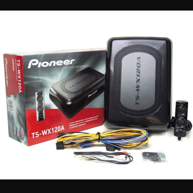 Pioneer Underseat Subwoofer For Car Ts Wx120a Pioneer Underseat