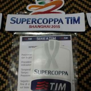 TIM SUPERCOPPA PATCH 2015