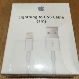 ［ 降價 ］全新 原廠 IPhone 傳輸線 完整封膜 Lightning to Usb Cable